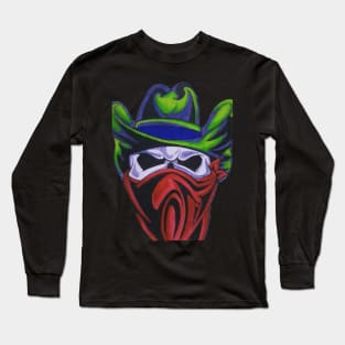 Cowboy Skull Long Sleeve T-Shirt